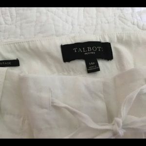 Women’s classic tie boat pant